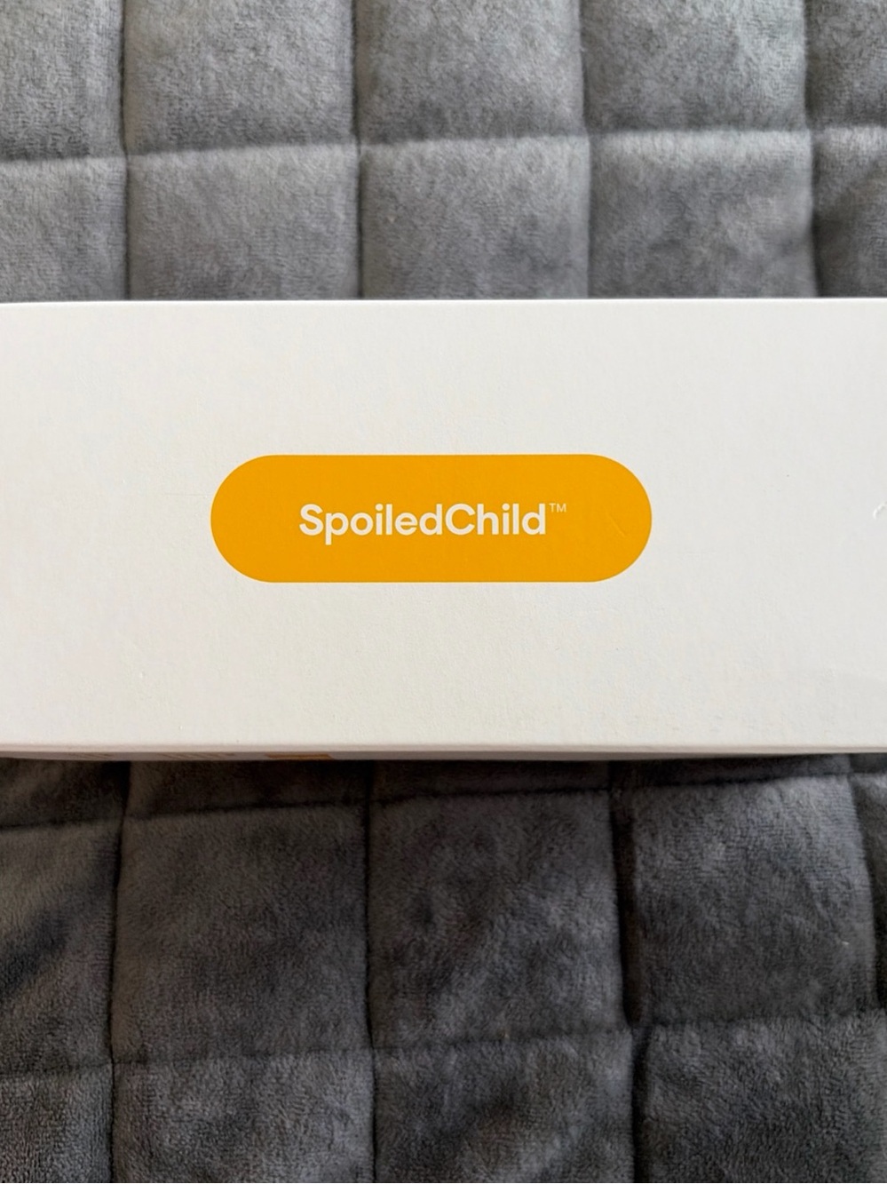 SpoiledChild Women's Gift Box — White with Yellow Logo